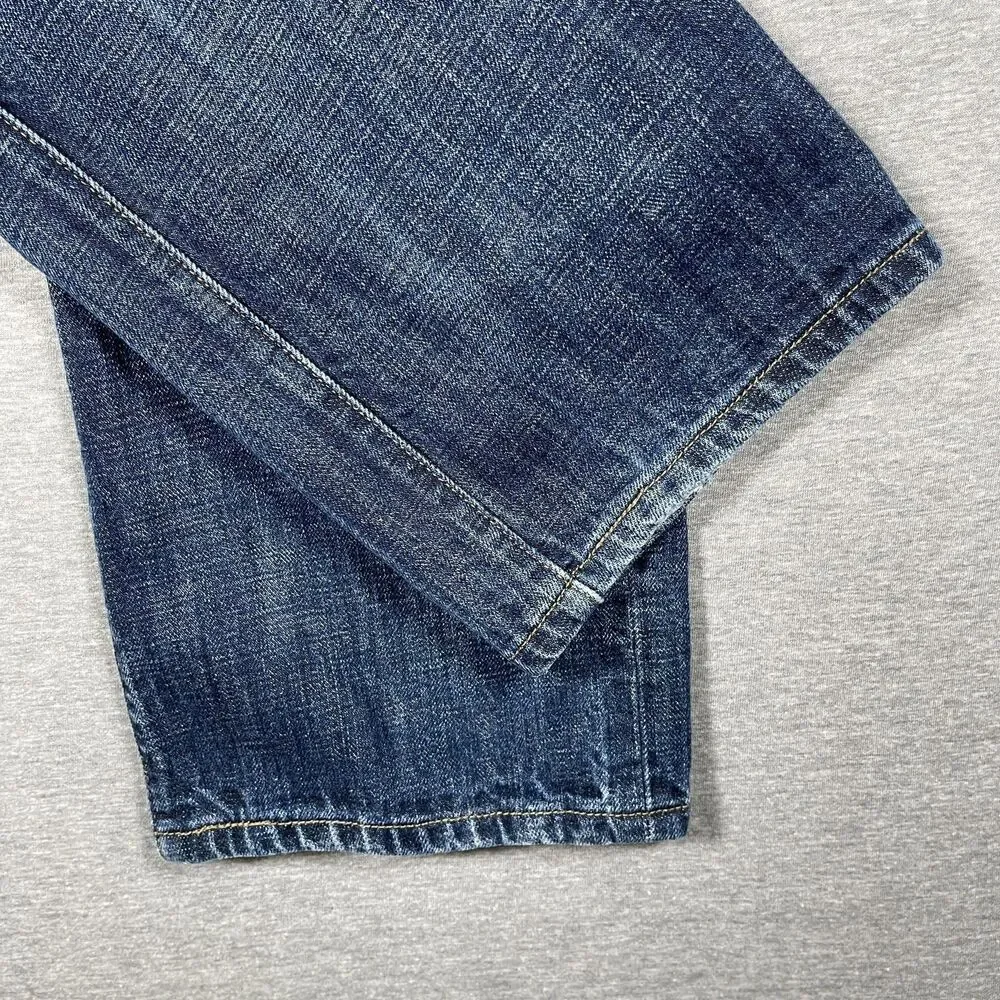 Levi's 501 Jeans Mens 33x34 (31x31) Blue Medium Wash Straight Classic Button Fly